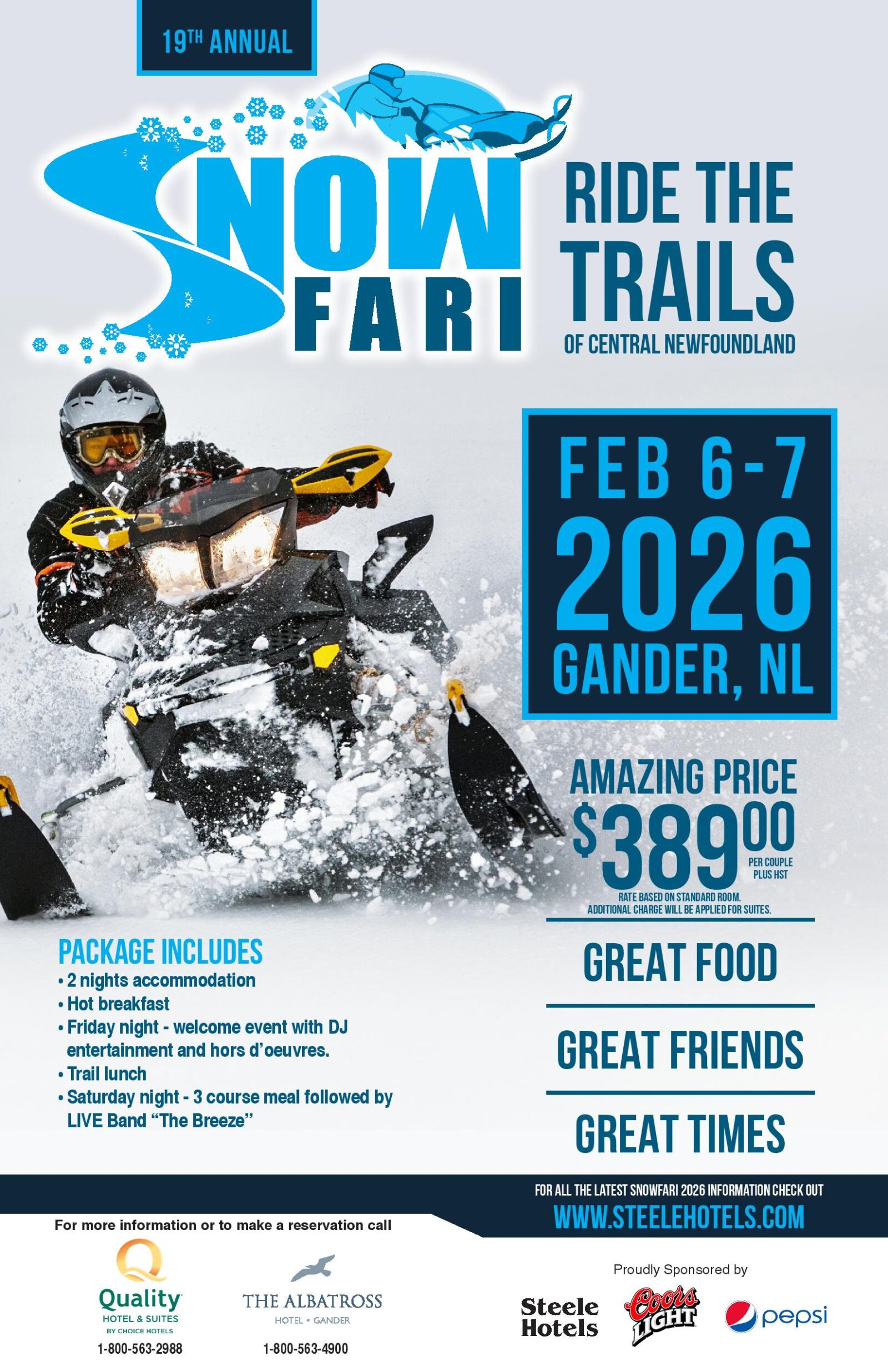 Date Announced for SnowFari 2026