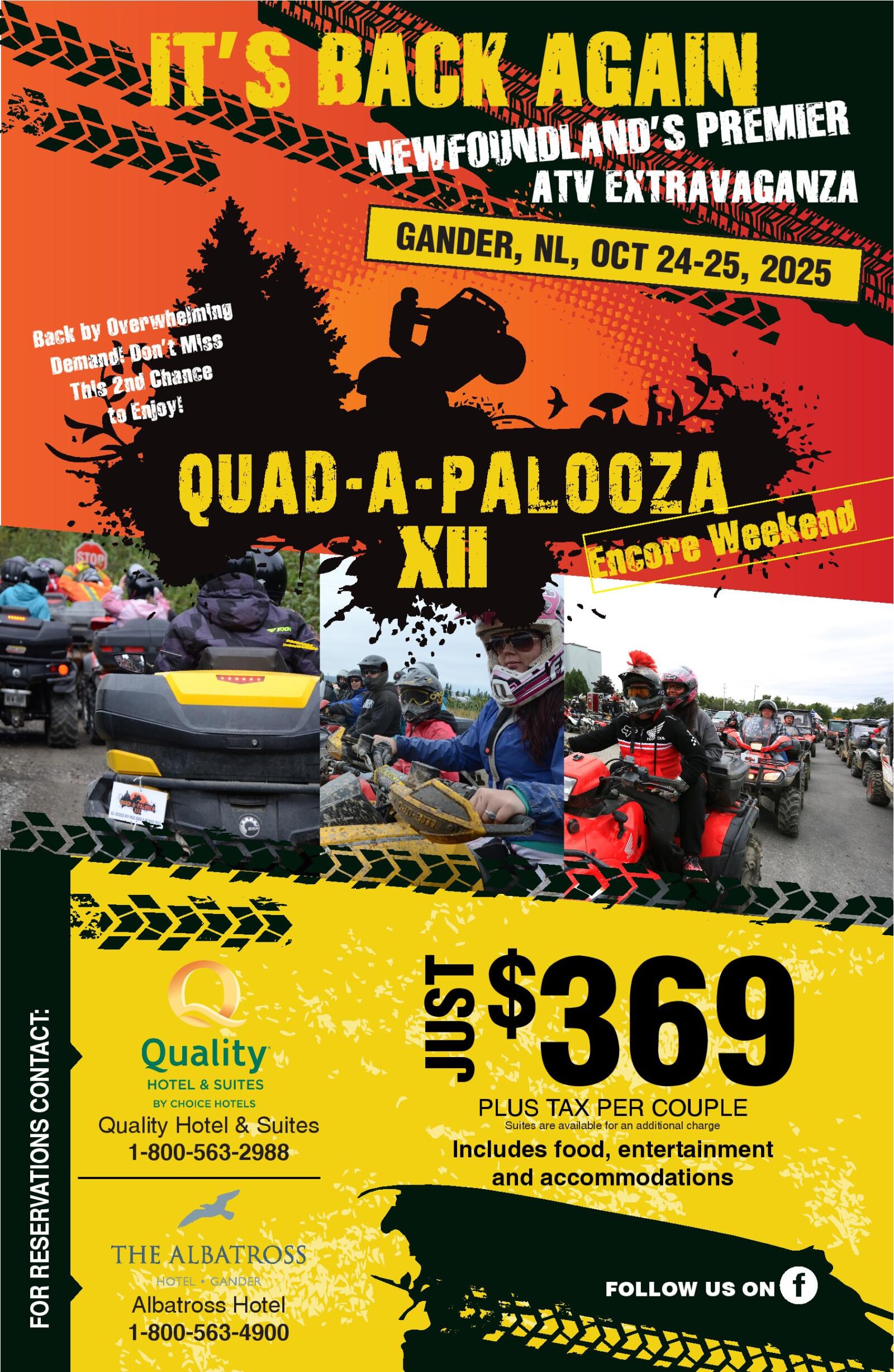 Quad-A-Palooza XII: Encore Weekend!