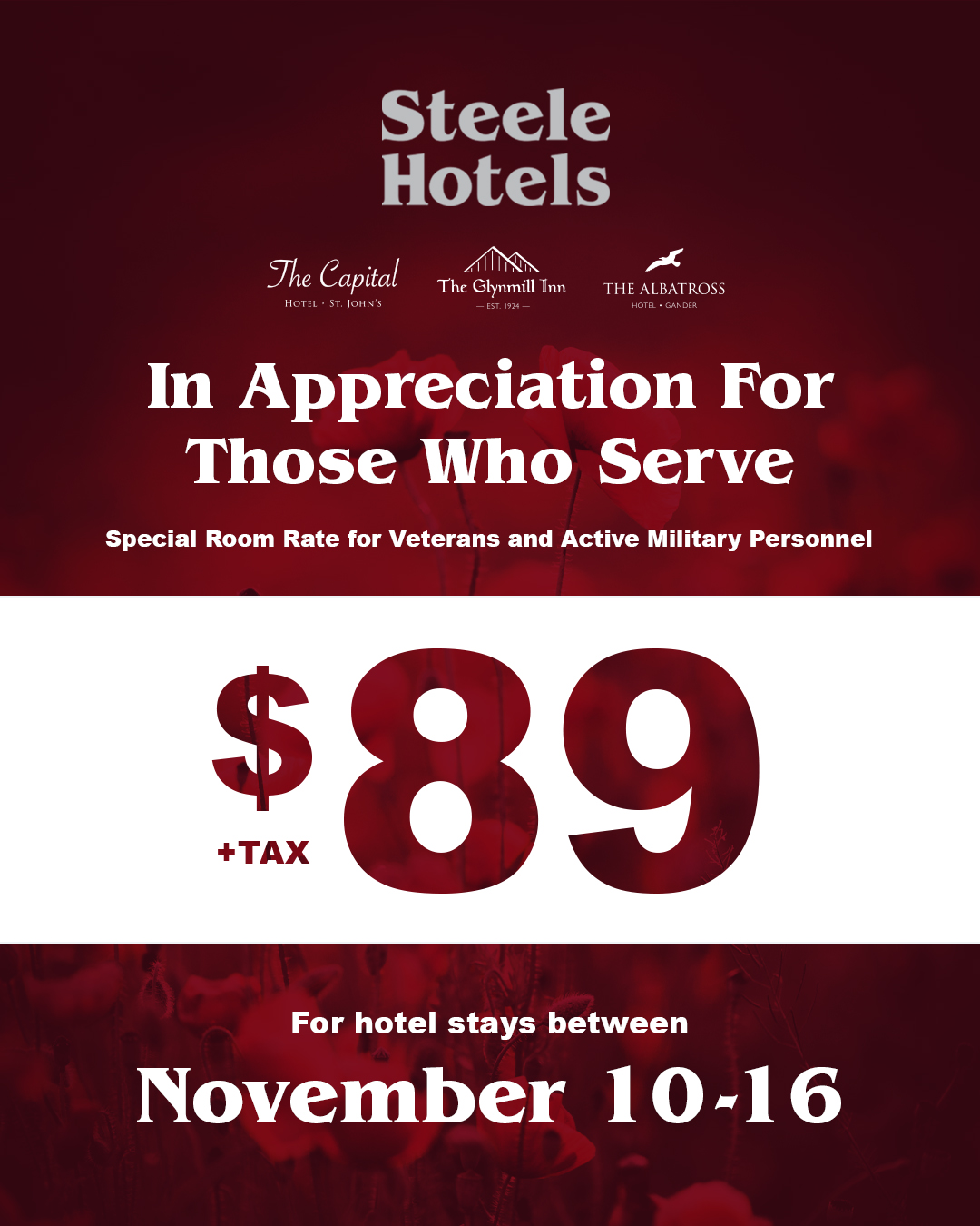 In Appreciation for Those Who Serve