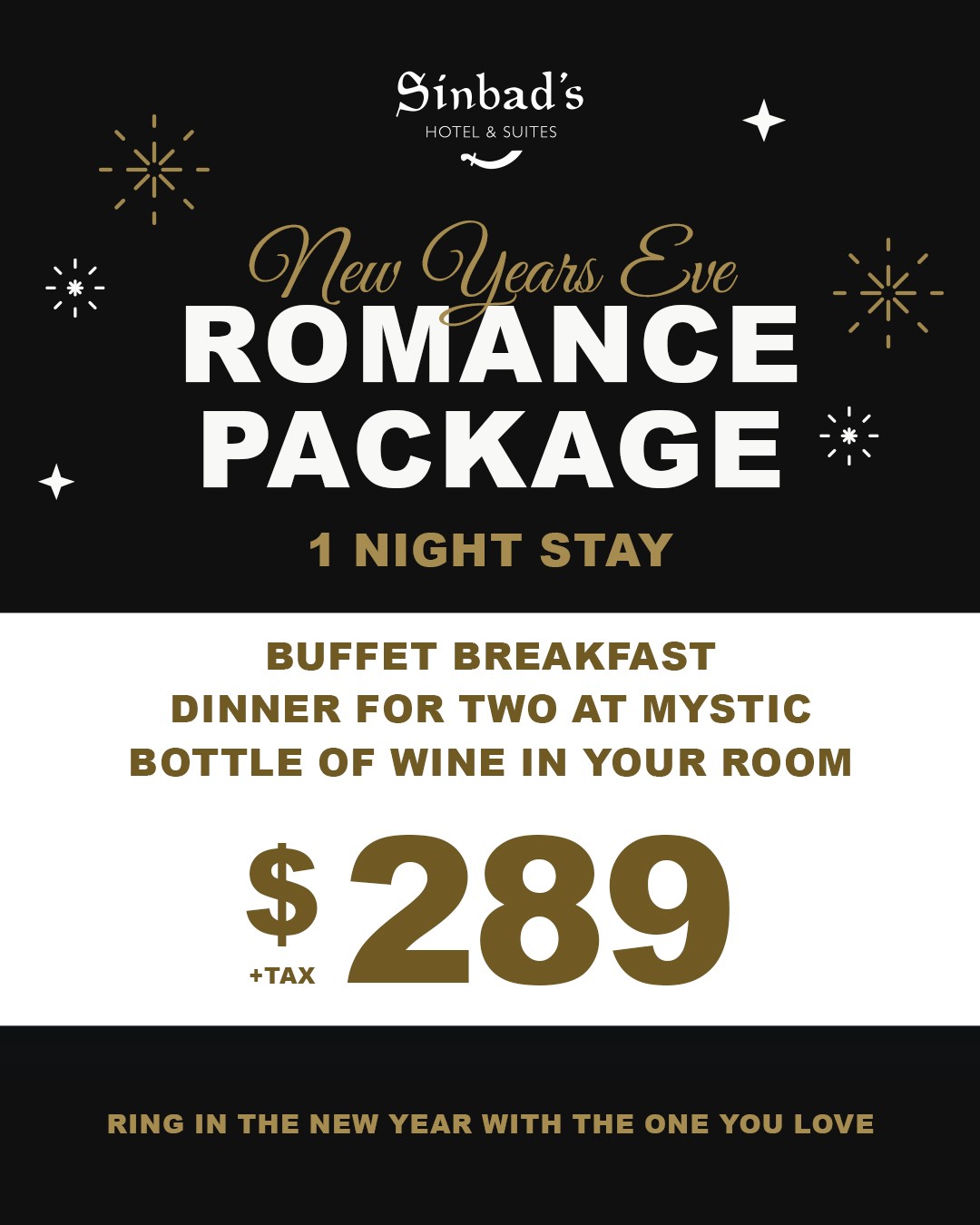 New Year’s Eve Romance Package