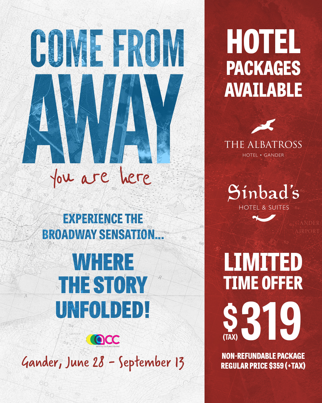 Experience “Come From Away” in Gander