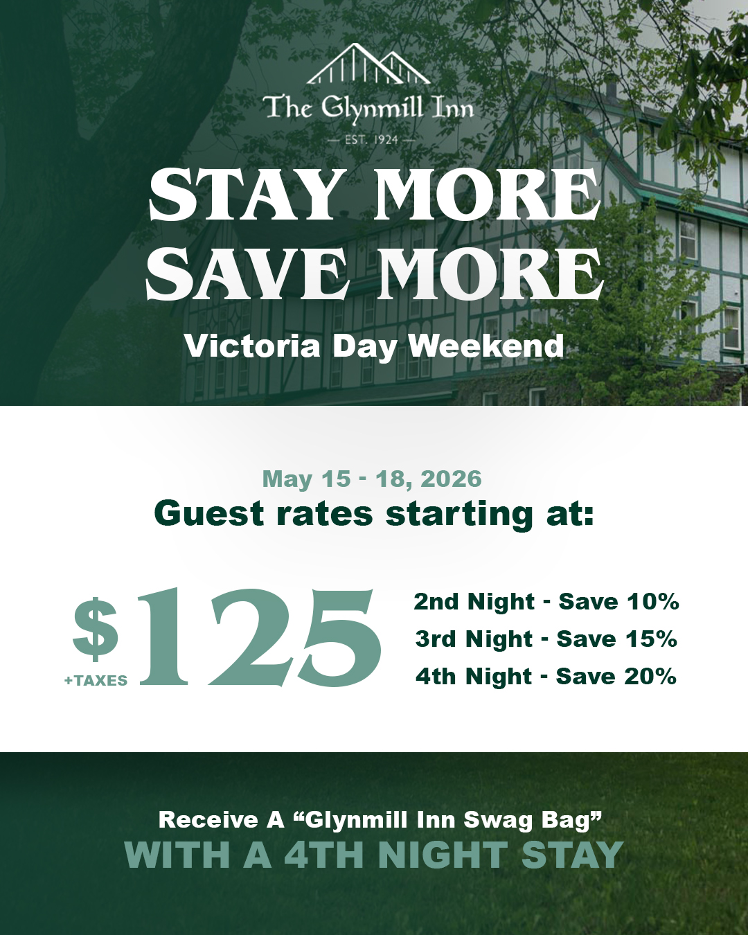 Stay More. Save More